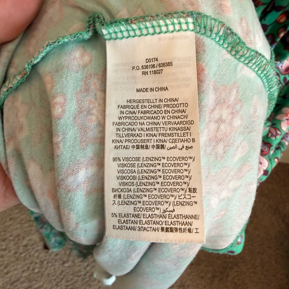 Green Boden Saskia Jersey Wrap Dress 20 - Picture 10 of 15